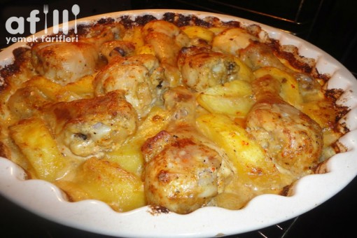 Kremalı Domates Soslu Tavuk Tarifi