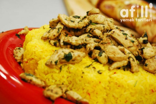 Safranlı Pilav Tarifi