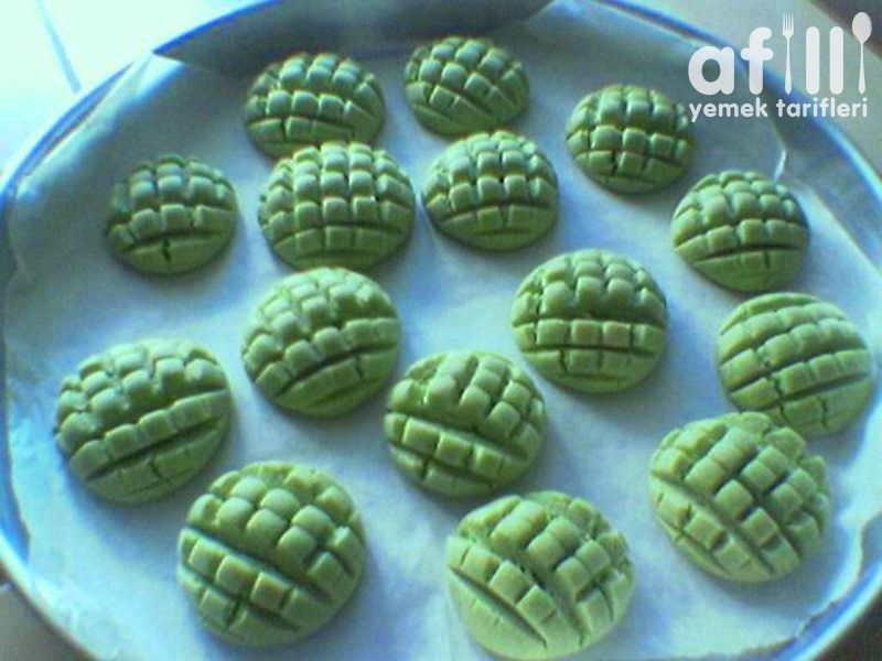 Antep Fıstıklı Kurabiye Tarifi Afilli Yemek Tarifleri